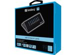 Sandberg Hub Usb 3.0 7 Porte - Hub - 7 X Superspeed Usb 3.0