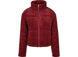 Urban Classics - Giacca Da Donna In Velluto A Coste Bordeaux - S
