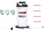 Ks Tools 160.0790 Suction Pump 9.5 Liter Including 4 Probes