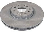 2X Disco Freno Febi Bilstein 108408 Anteriore Per Hyundai Santa FÉ Ii (Cm) 49 2Mm