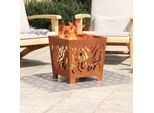 Vidaxl Gradino Rettangolare 2 Pezzi Argento 50 X 40 Cm Alluminio