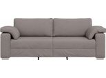 Vidaxl Divano Taupe 219 X 80 X 82 Cm Tessuto
