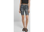 Urban Classics TB4346 | Pantaloncini Da Ciclismo Aop Da Donna - Colore: Nero/Bianco - Taglia: Xs
