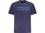 North Sails Camicia A Manica Corta Con Logo Stampato A Girocollo : Taglia - L Taglia: L