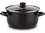 Nava Pentola Smaltata Con Setaccio Per Friggere - 4L