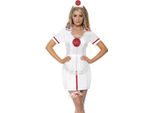 Smiffys - Set Di Accessori Per Costume Da Infermiera Da Donna SM593 (Taglia Unica) (Bianco)