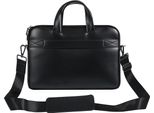 Borsa Per Computer Portatile In Pelle Da 13 Pollici Uniq Accessory - Nero