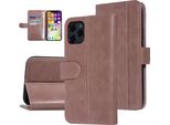 Uniq Accessory Custodia Tipo Libro Soft Touch Per Apple Iphone 11 Pro Max Rosa