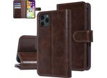 Uniq Accessorio Apple Iphone 11 Pro Marrone Scuro Custodia A Libro Soft Touch
