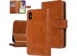 Uniq Accessory Custodia Tipo Libro Soft Touch Apple Iphone X-Xs Marrone Scuro