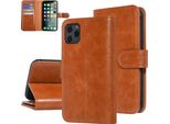 Uniq Accessorio Apple Iphone 11 Pro Max Marrone Scuro Custodia Tipo Libro Soft Touch
