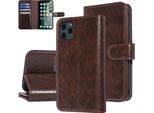 Uniq Accessorio Apple Iphone 11 Pro Max Marrone Custodia A Libro Soft Touch