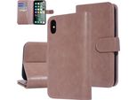 Uniq Accessory Custodia Tipo Libro Soft Touch Per Apple Iphone Xs Max Rosa