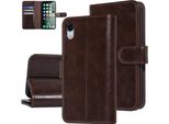 Uniq Accessory Custodia Tipo Libro Soft Touch Marrone Per Apple Iphone Xr