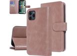 Uniq Accessory Custodia Tipo Libro Soft Touch Per Apple Iphone 11 Pro Max Rosa