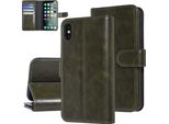 Uniq Accessorio Apple Iphone Xs Max Verde Scuro Custodia Tipo Libro Soft Touch