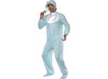 Smiffys - Costume - Uomo SM2765 (Taglia Unica) (Blu)
