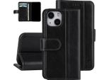 Uniq Accessory Custodia A Libro Per Iphone 13 Mini - Portacarte - Chiusura Magnetica 3X - Nero