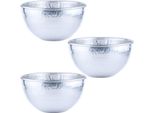 Set Di 3 Ciotole Da Portata Vintage Erla Silver 24Cm