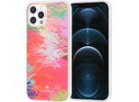 Uniq Classic Case Iphone 12 - 12 Pro Tpu Back Cover - Graffiti Red