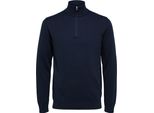 Selected Berg Pullover Con Mezza Zip Uomo