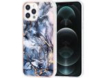 Uniq Accessory Iphone 12 Pro Max Copertura Posteriore In Tpu - Grigio Marmo
