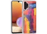 Uniq Classic Case Samsung Galaxy A32 4G Tpu Back Cover - Graffiti Art