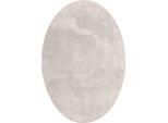 Tappeti Ovali Vidaxl Huarte Sabbia 120 X 170 Cm 100% Poliestere