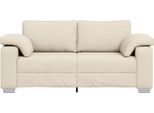 Vidaxl Divano Beige 180 X 80 X 82 Cm Tessuto Misto Lino