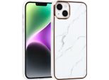 Custodia Posteriore In Tpu Per Iphone 14 E 15 Plus Uniq Accessory - Marmo