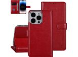 Uniq Accessory Iphone 14 Pro Custodia A Libro - Portacarte Per 3 Carte - Chiusura Magnetica - Rosso