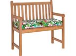Vidaxl Cuscino Per Pallet Per Panchina Multicolore 100 X 40 X 8 Cm Tessuto Oxford