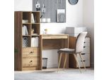 Maison Exclusive - Scrivania In Rovere Artigianale 70 X 40 X 76 Cm