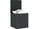 Vidaxl Contenitore Da Giardino Antracite 55 X 53 X 57 Cm Polipropilene