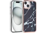 Uniq Accessory Iphone 15 Copertura Posteriore In Tpu - Nero Marmo