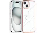 Uniq Accessory Iphone 15 Copertura Posteriore In Tpu - Marmo