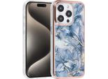 Uniq Accessory Iphone 15 Pro Copertura Posteriore In Tpu - Grigio Marmo