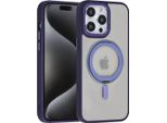 Uniq Accessory Iphone 15 Pro Max Custodia Posteriore - Supporto Ad Anello Magsafe Whiteh - Viola
