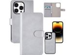 Uniq Accessory Custodia A Libro Per Iphone 14 Pro - Portacarte - Grigio