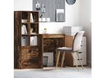 Maison Exclusive - Scrivania In Rovere Affumicato 60 X 50 X 76 Cm