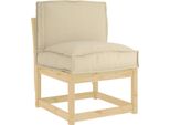 Vidaxl Cuscino Beige 50 X 40 X 12 Cm Tessuto Oxford