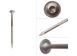 Viti A Testa Bombata A2 In Acciaio Inox 6 X 80 Mm Torx 25 - Confezione Da 100 Pezzi