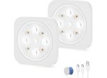 Illuminazione Del Gabinetto Ha Condotto La Lampada - 1200Mah 6500K Sotto La Luce Del Gabinetto Luce Della Cucina Ricaricabile Con Il Rivelatore Di Movimento Piccola Luce Magnetica Del Gabinetto Luce Della Scala