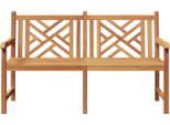 Vidaxl Panchina Da Giardino Brown 150 X 60 X 90 Cm In Teak Massiccio