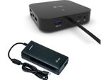 I-TEC I-Tec USB-C Dual Display Docking Station Con Power Delivery 100 W + Caricatore Universale 100 W
