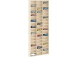 Vidaxl Scatola Di Presentazione Marrone 30 X 4,5 X 75 Cm Materiale A Base Di Legno