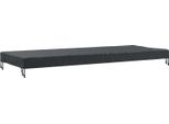 Syfax™ Copertura Tavolo Tinta Unita Nero 242 X 102 X 15 Cm Tessuto