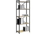 Vidaxl Libreria Rovere Sonoma 60 X 30 X 155 Cm Materiale A Base Di Legno