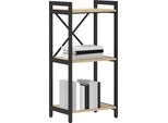 Vidaxl Libreria In Rovere Sonoma 40 X 30 X 85 Cm Materiale In Legno