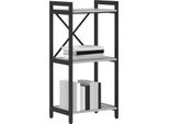 Vidaxl Libreria Grigio Sonoma 40 X 30 X 85 Cm Materiale A Base Di Legno
